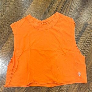 Free People Inspire Tank Orange